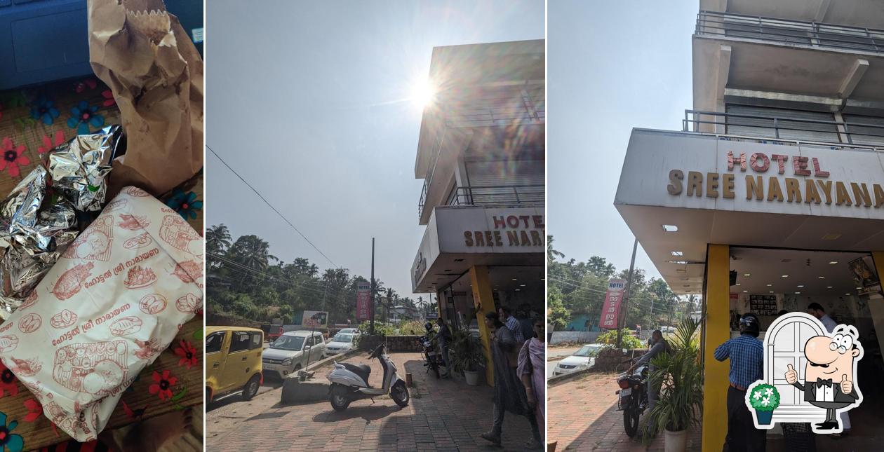 Check out how Sree Narayana Hotel looks outside
