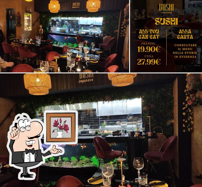 La immagine della interni e bevanda di Ristorante BUSHIJAPANESE