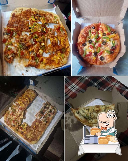 Garlic bread at Domino's Pizza