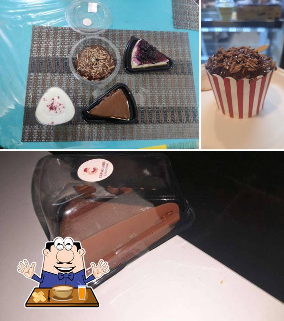 Chocolate mousse at Crave labs