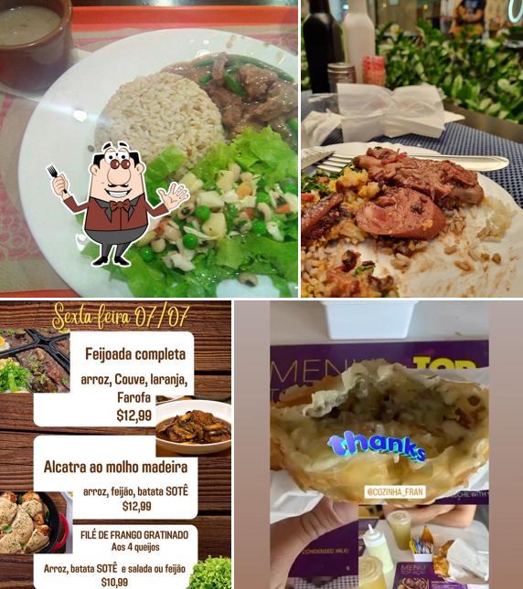 Comida em Cozinha Ô Francês