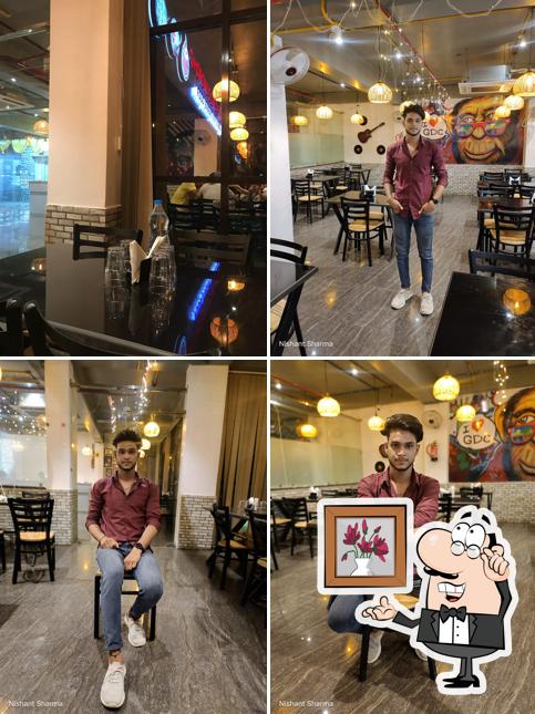 The interior of Gharana’s Dream Cafe