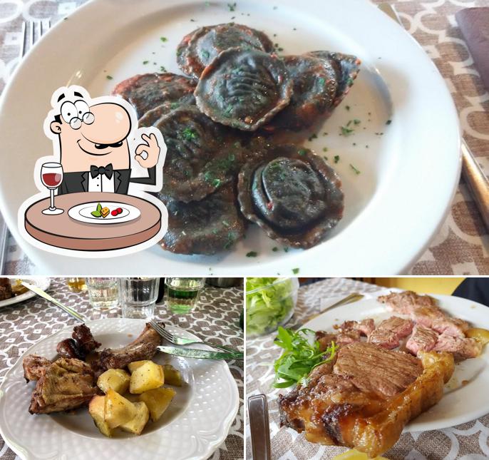 Platti al Ristorante La Corte Maraschi