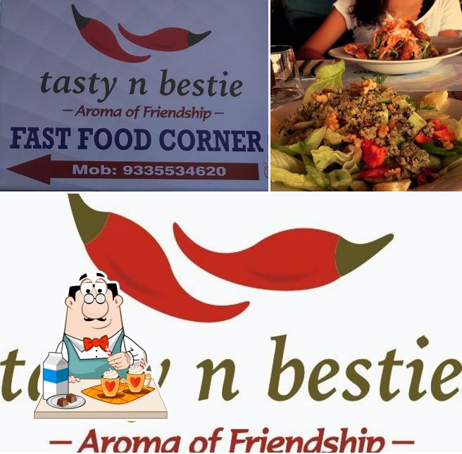 Enjoy a drink at tasty n bestie