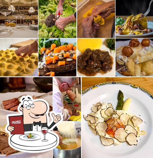 Platti al Ristorante Groto De Corgnan