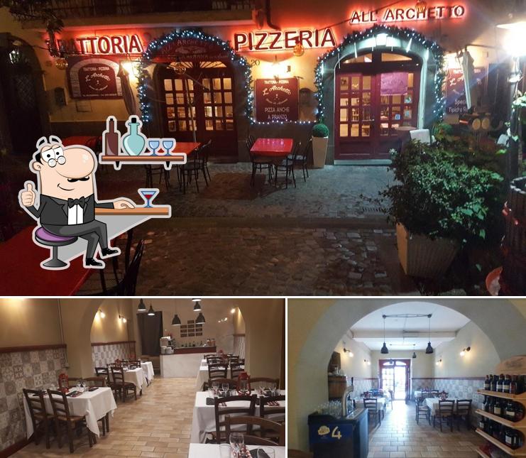 Gli interni di Ristorante Pizzeria "All'Archetto"