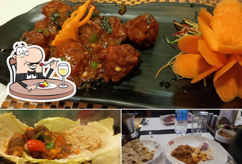 Food at Silver Spoon Restaurant