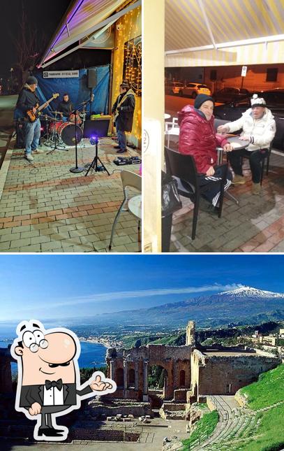 La interni e esterno del ristorante