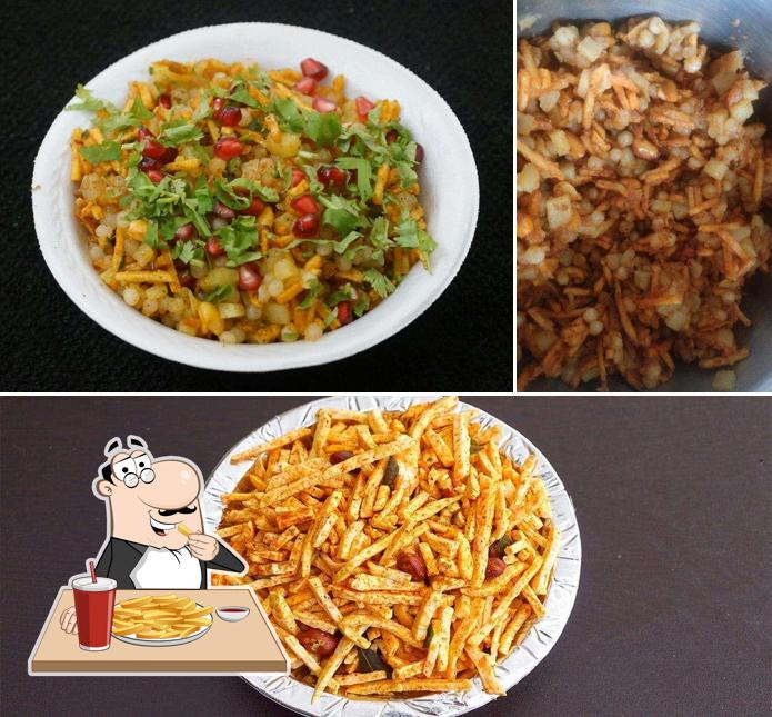 French fries at Devdhani Faradi Center