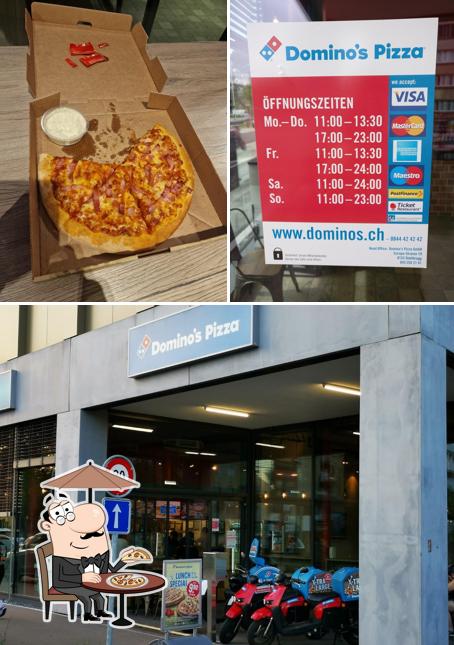 Gli esterni di Domino's Pizza