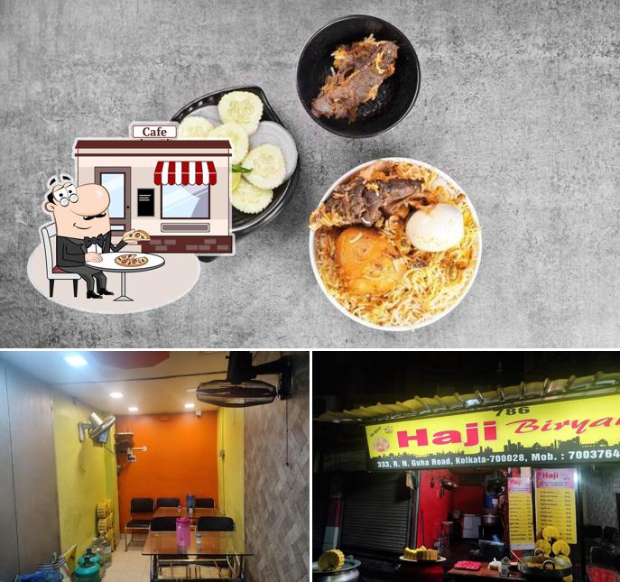 The exterior of Haji Biryani