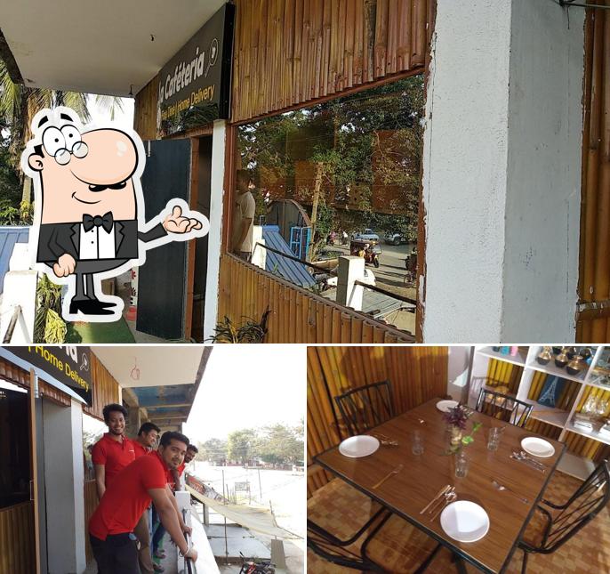 The interior of La Cafeteria restaurant