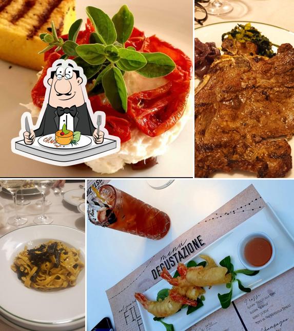 Cibo al Osteria Del Fil De Fero