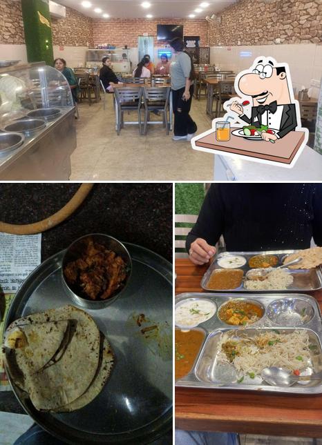 Among different things one can find food and interior at Punjabi Dhaba