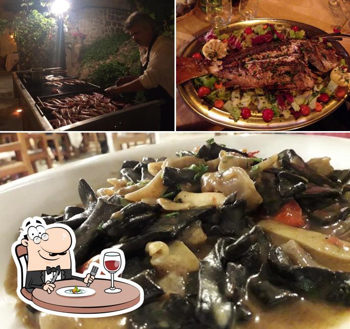 Cibo al Ristorante Da Benito