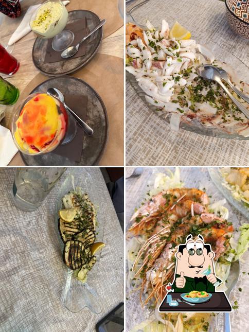 Platti al Ristorante Tana Marina