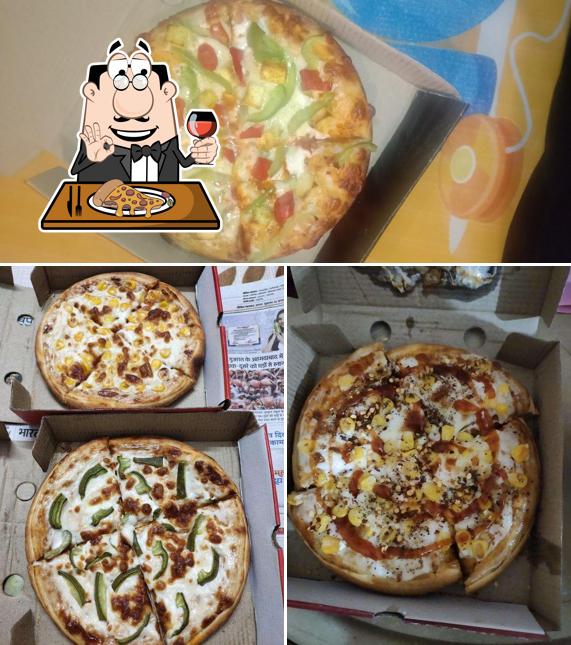 Order various types of pizza