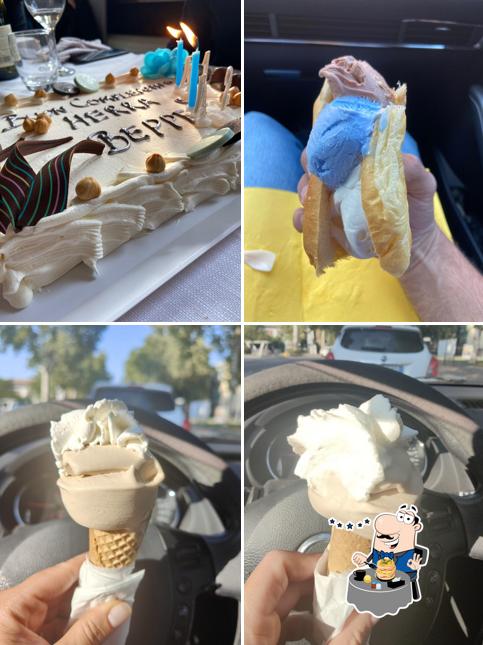 Cibo al Gelateria Cortina