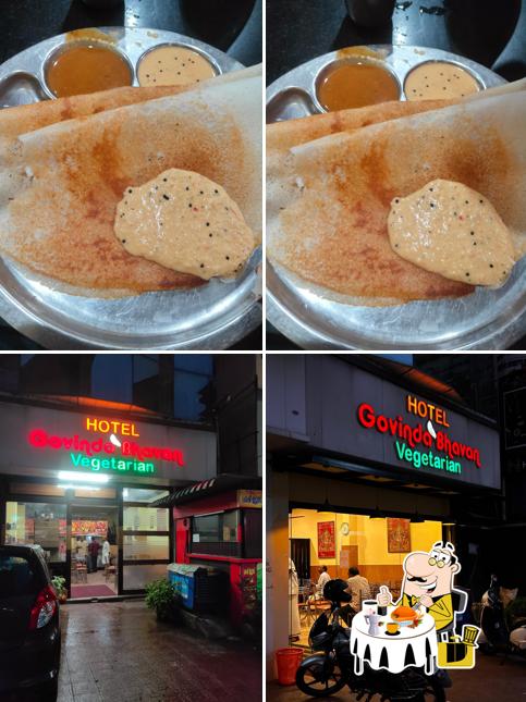 Govinda Bhavan is distinguished by food and exterior