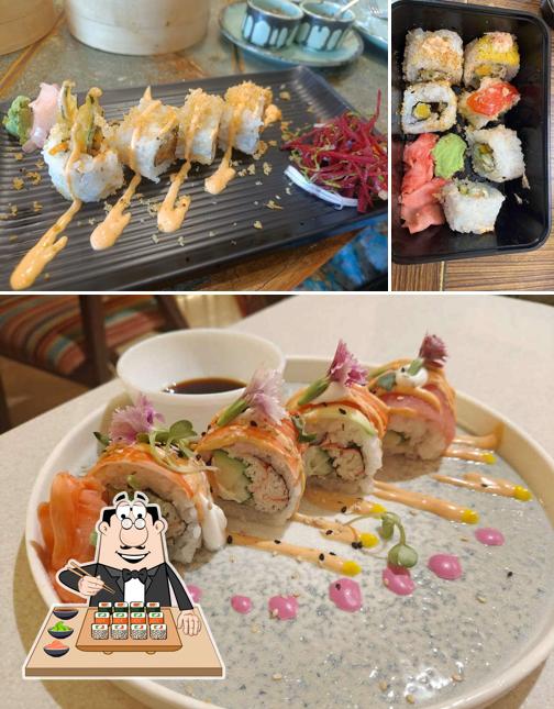 Order various sushi options