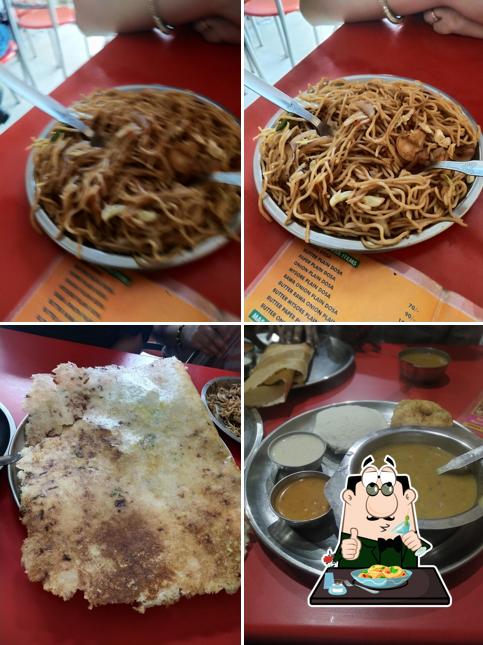 Meals at South Indian cafe