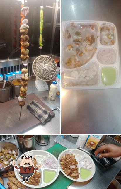 Food at MBA Malai Chaap Wala