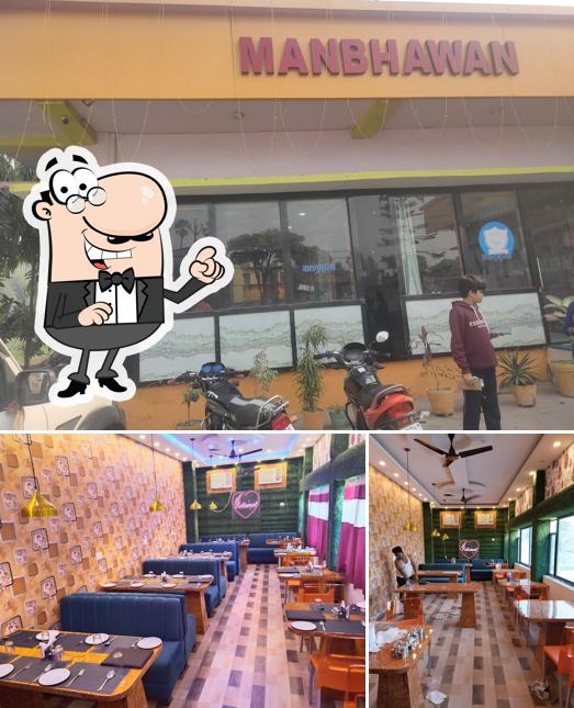 The restaurant's interior and exterior