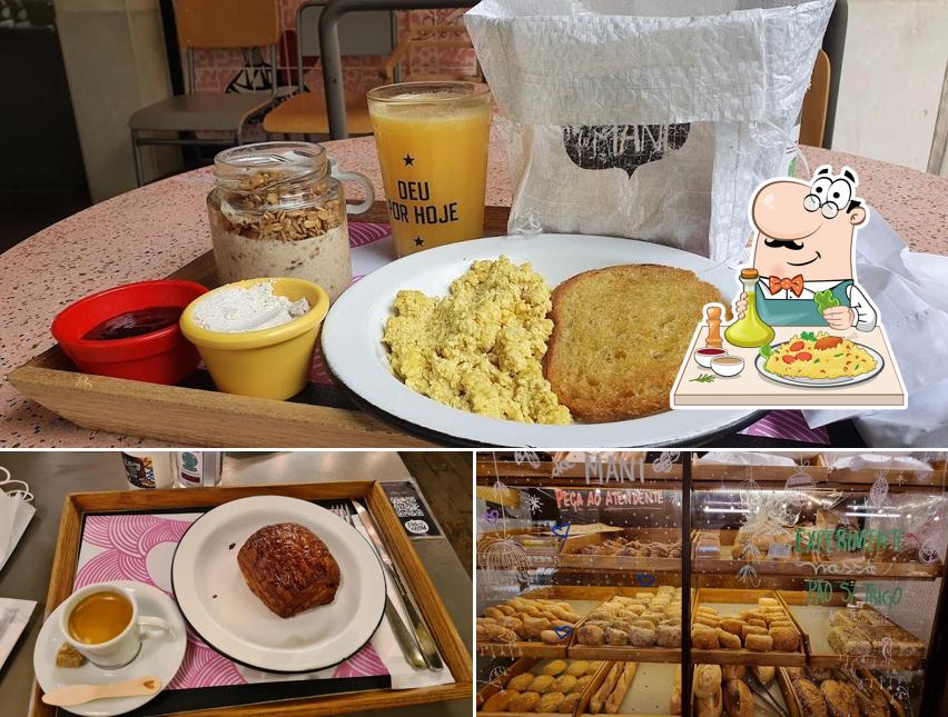 Platos en Padoca do Maní