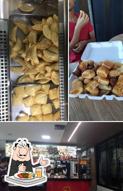 A Saborella Salgados • Av. Europa se destaca pelo comida e interior