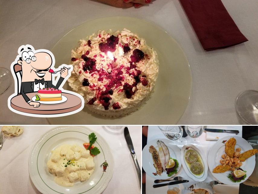 Al Conte Pescaor offre un'ampia selezione di dolci