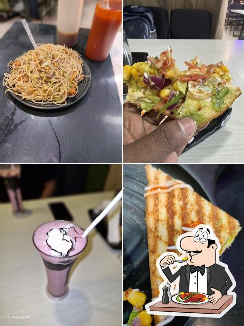 Food at Hangout RESTRO CAFE