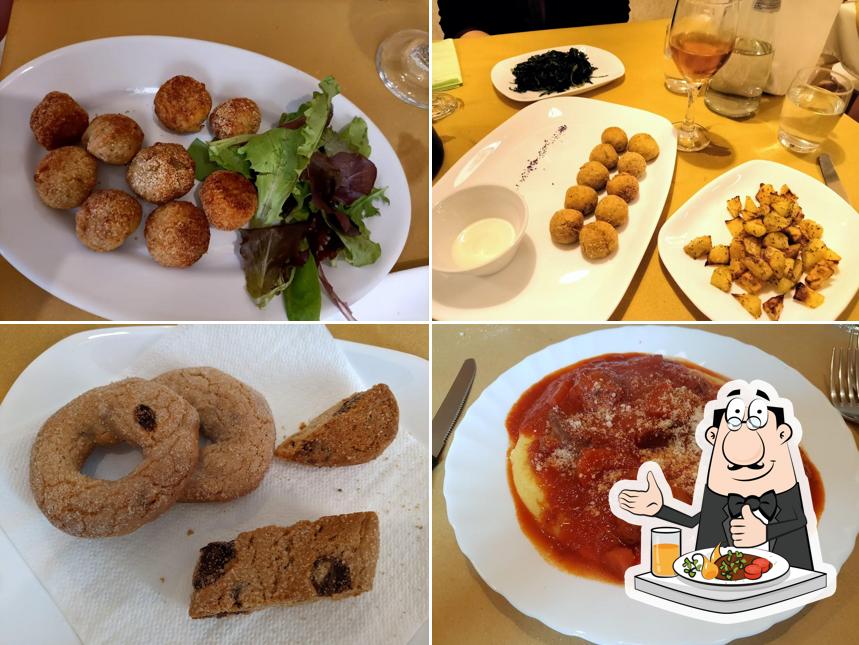 Cibo al Ristorante La Rocca