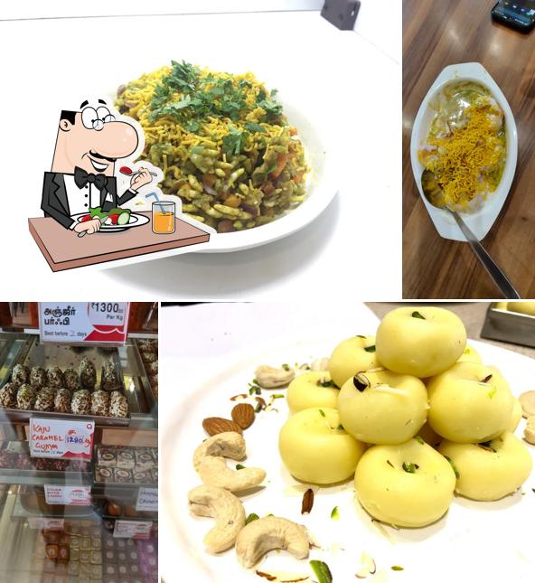 Food at Shri Agarwaal Sweets