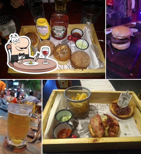 Platos en Vikings Pub