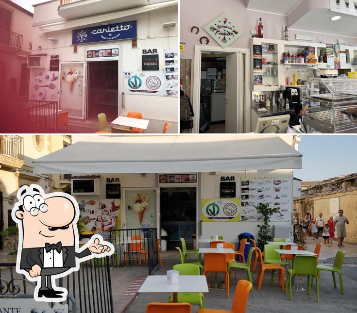 Gli interni di Da Carletto Gelateria Marzamemi