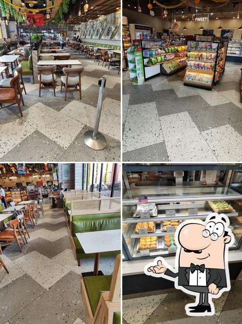 The interior of Haldiram's - Noida Sector- 63
