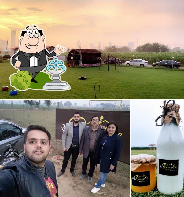 Among different things one can find exterior and beverage at AARamgarh
