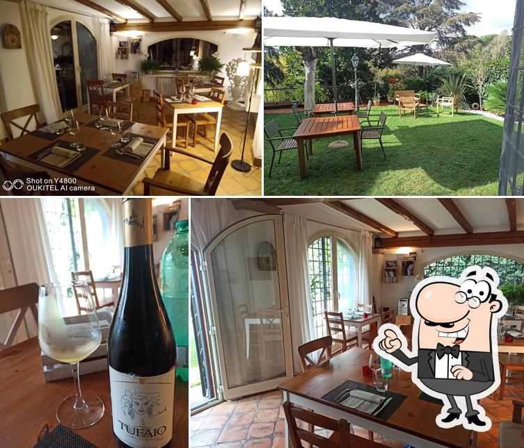 Gli interni di A casa di Flo home restaurant