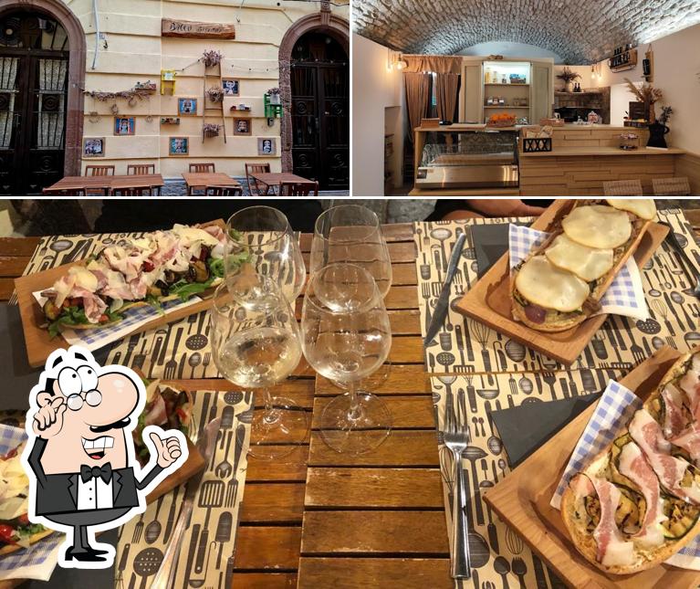 Gli interni di Bacco Bistrot