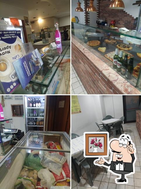 Gli interni di Pizzeria le palme Coppola