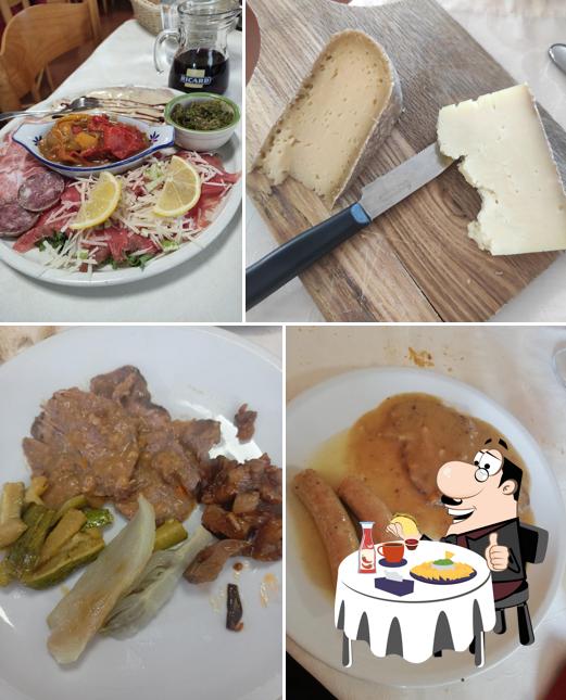 Piatto di formaggi al Ristorante Americano