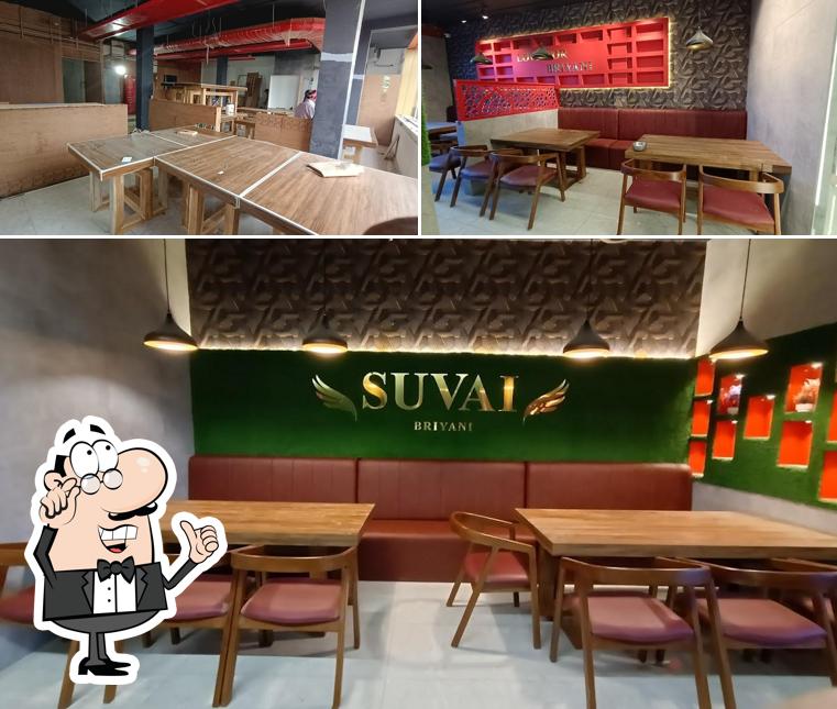 The interior of SUVAI BIRIYANI CENTER