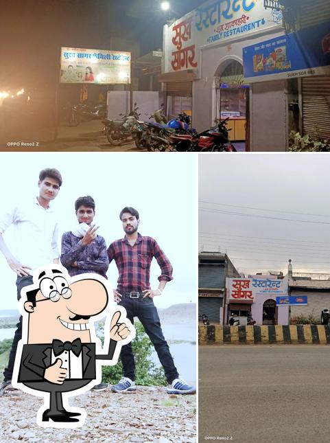 Here's a picture of Sukh sagar Restaurant