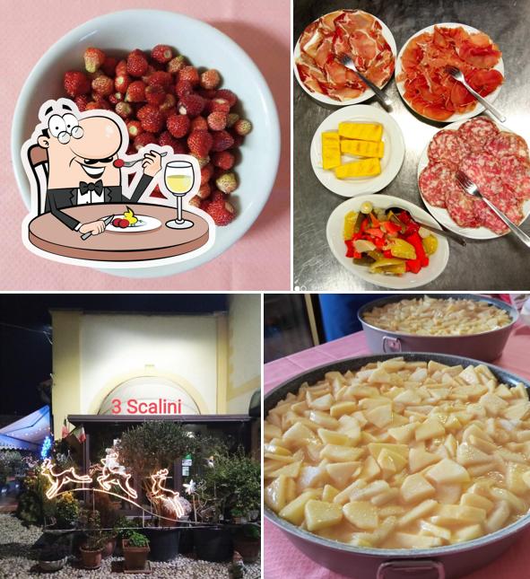 Cibo al Trattoria Tre Scalini