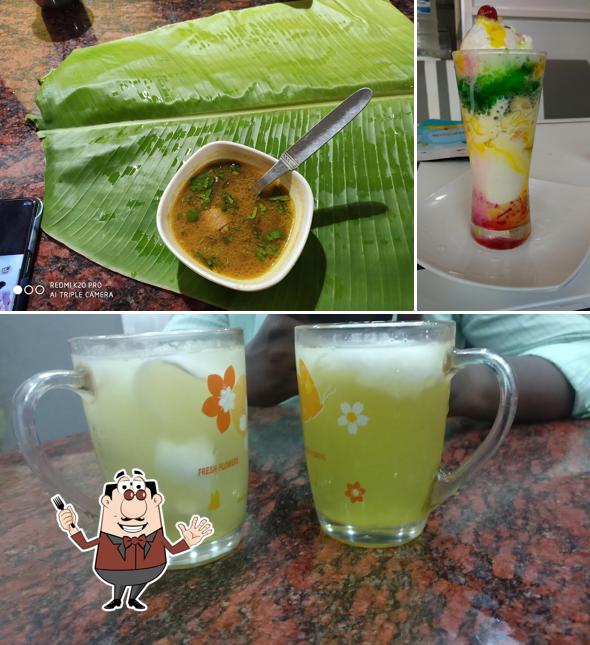 Falooda at Vaadivaasal Restaurant Madurai