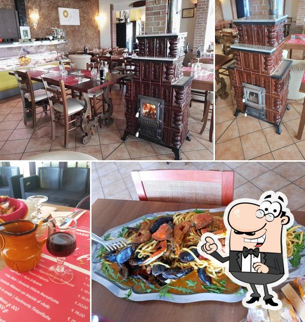 Gli interni di Grill e Fritoin Ristorante Osvaldo