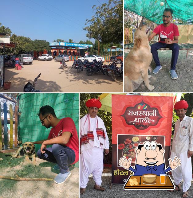 Food at Hotel Yuvraj