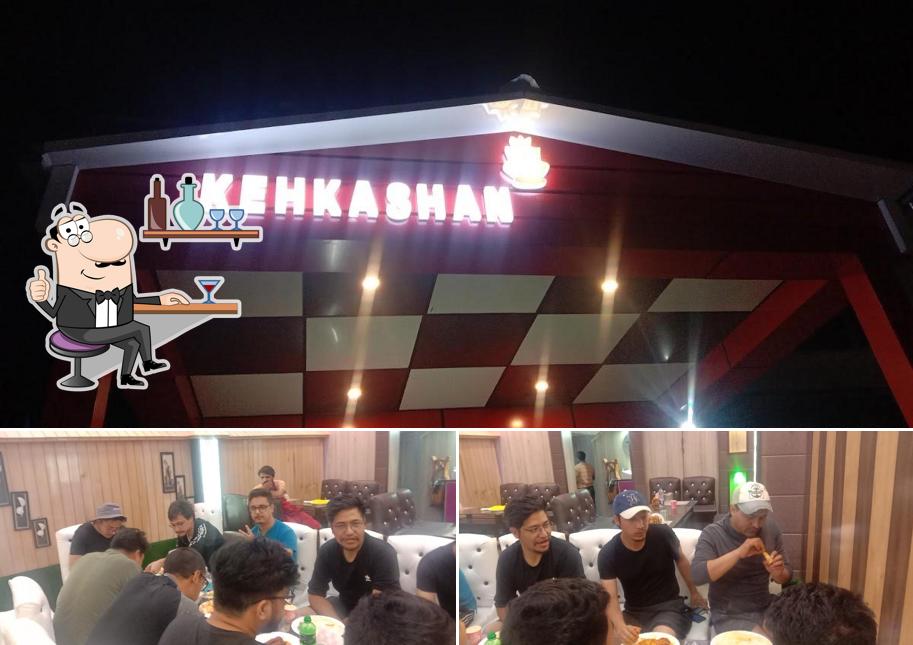 Check out how Kehkashan Restaurant looks inside