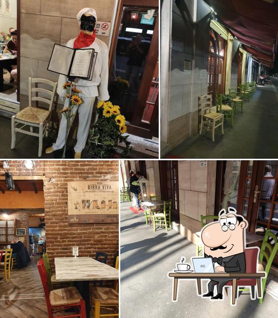 Dai un'occhiata agli interni di A Casa di Pulcinella