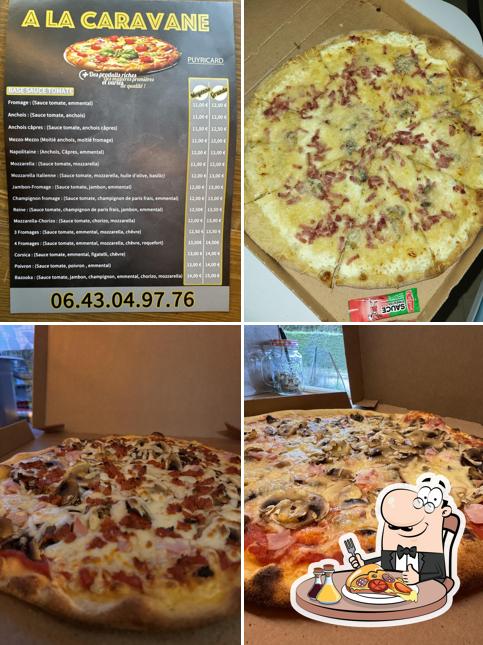 A la caravane de madame pizza à emporter